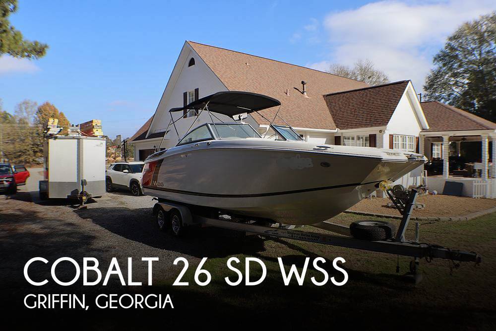 2014 Cobalt 26 SD WSS Bowrider Boat boat