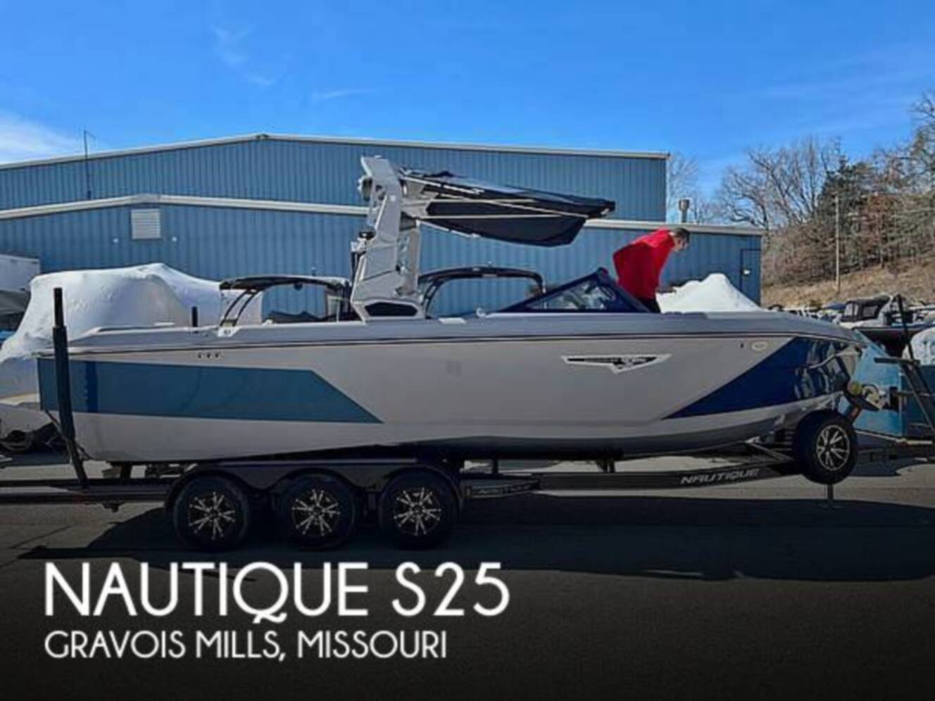 A photo of this 2023 Nautique S25