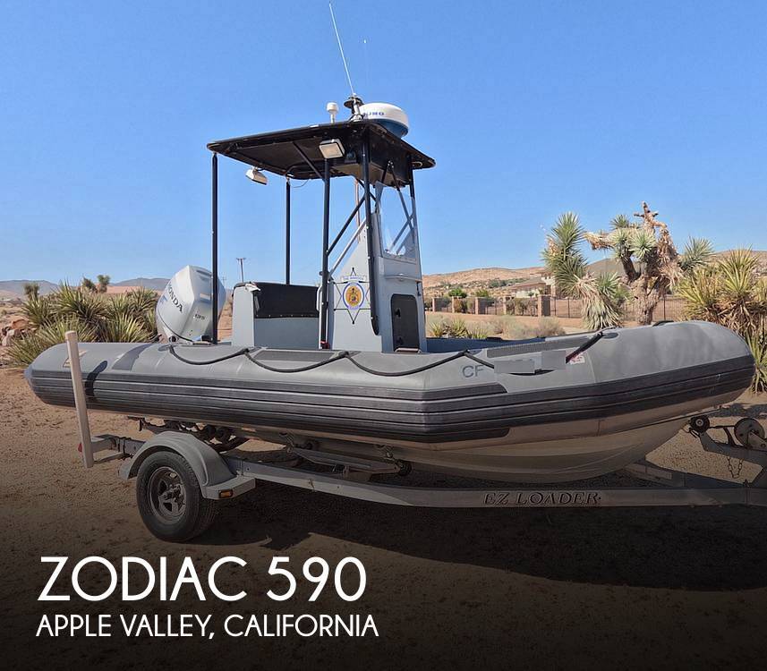 Used 2008 Zodiac Hurricane 590 For Sale in Apple Valley, CA
