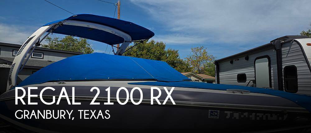 2019 Regal 2100 RX Bowrider Boat boat