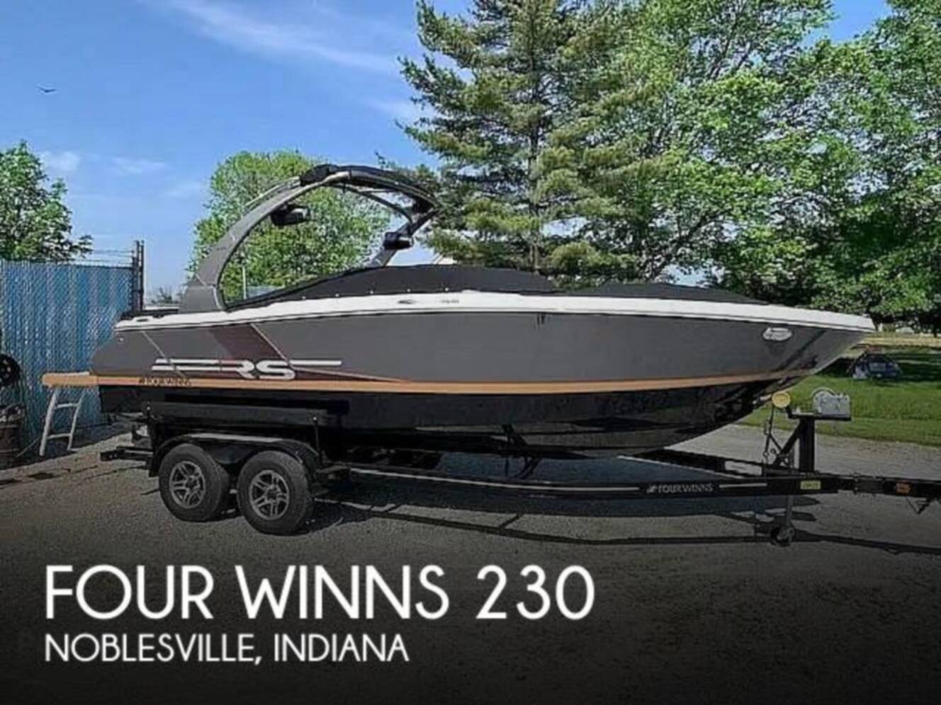 A photo of this 2021 Four Winns Horizon 230 RS