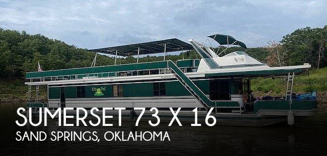 1996 Sumerset 73 x 16 Houseboat boat