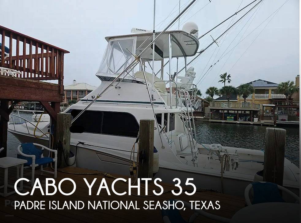 2000 Cabo Yachts 35 Convertible Boat boat