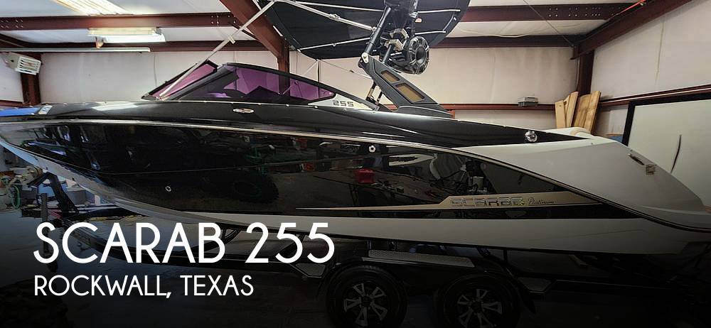 2018 Scarab 255 Platinum SE Jet Boat 215 ID in rockwall TX