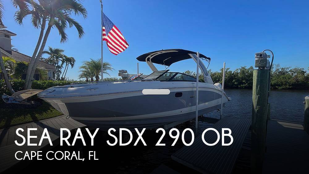 2022 Sea Ray SDX 290 OB in cape coral FL