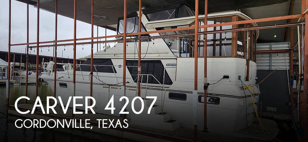 1986 Carver 4207 Aft Cabin in gordonville TX