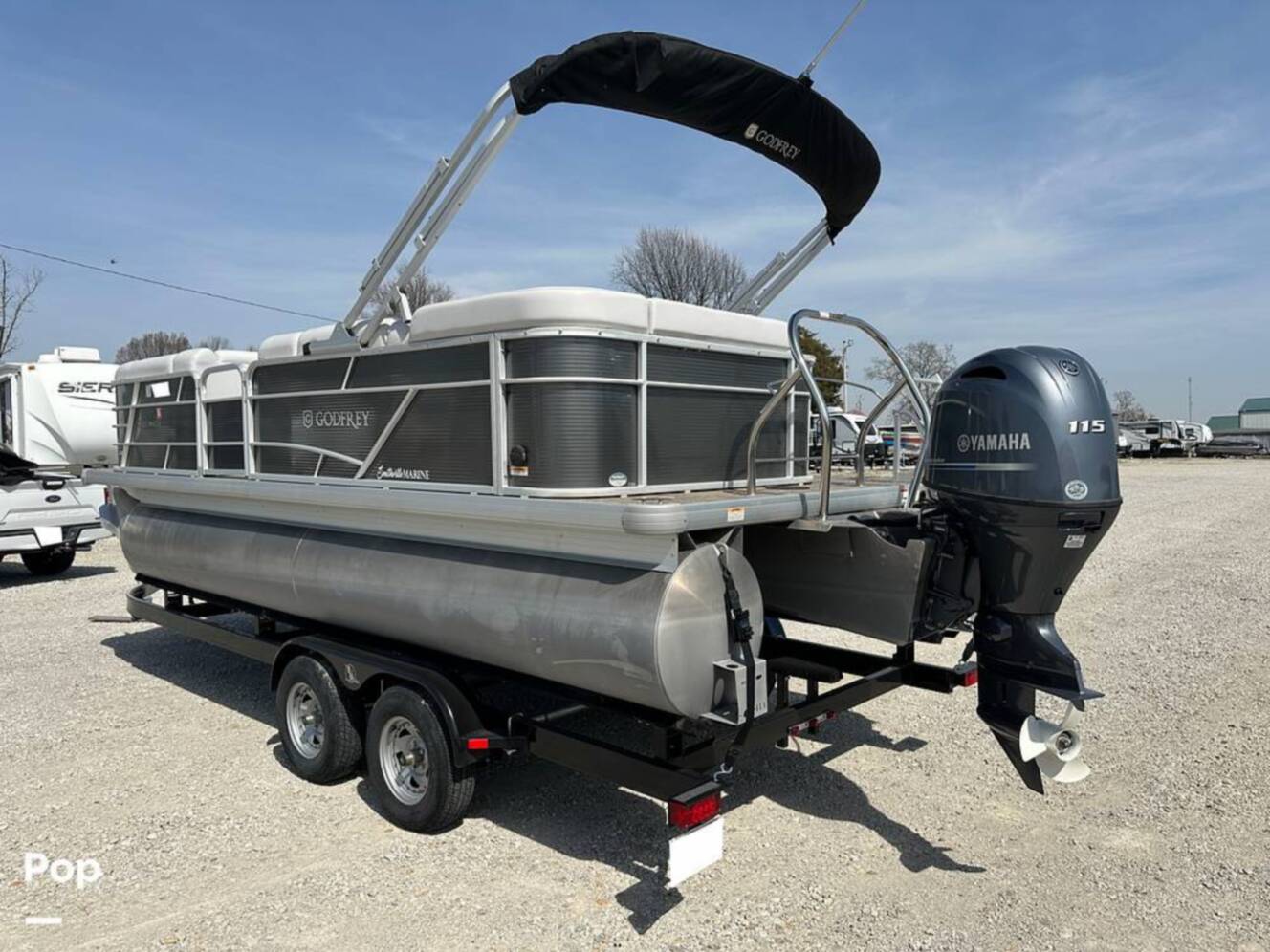 A photo of this 2023 Godfrey Pontoon Sweetwater 2186C