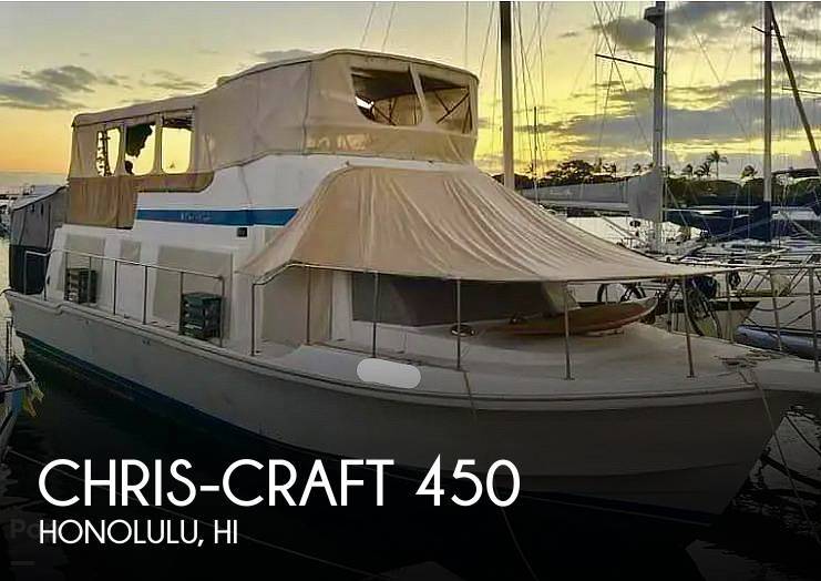 1985 Chris-Craft 450 Yacht Home in honolulu HI