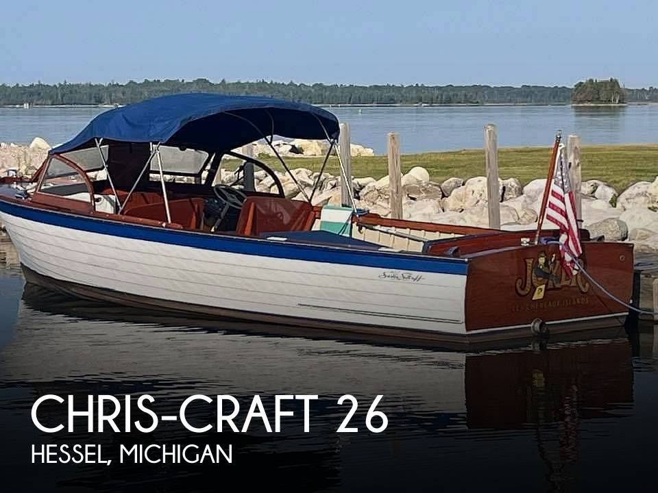 1958 Chris-Craft Sea-Skiff 26 in hessel MI