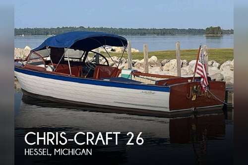 1958 Chris-Craft Sea-Skiff 26 in hessel MI