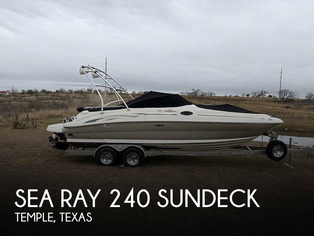 2006 Sea Ray 240 Sundeck in temple TX