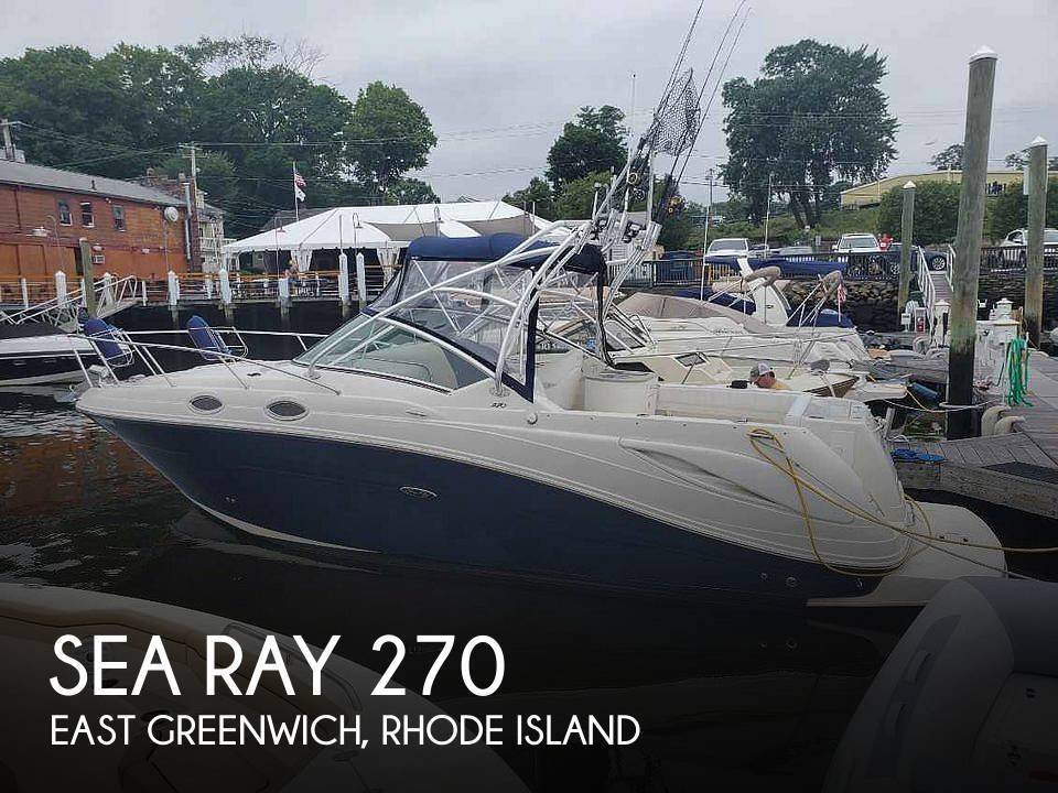 2007 Sea Ray 270 Amberjack in east greenwich RI
