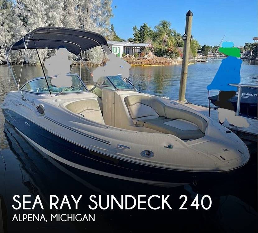 2005 Sea Ray Sundeck 240 300 in alpena MI