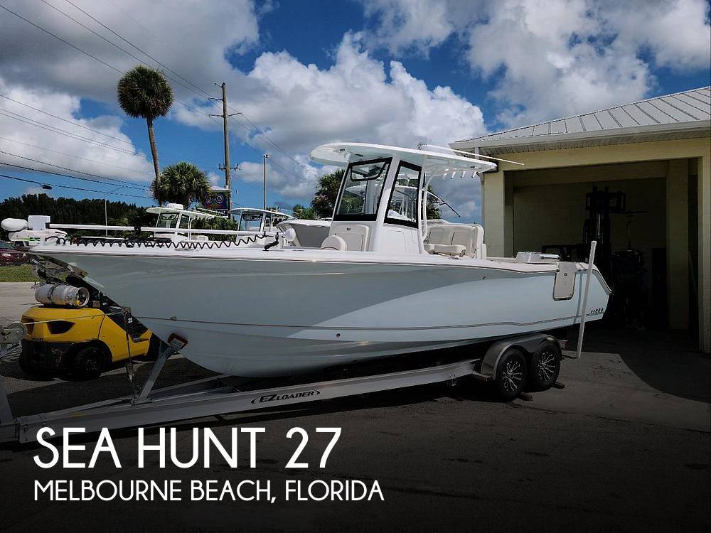 2022 Sea Hunt Gamefish 27 FSA 30 WITH FORWARD SEATING in melbourne beach FL