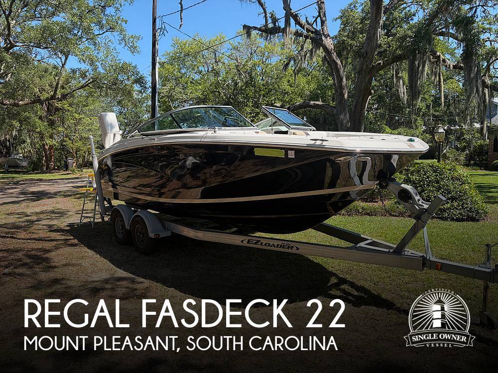 2016 Regal FasDeck 22 27 RX in mount pleasant SC