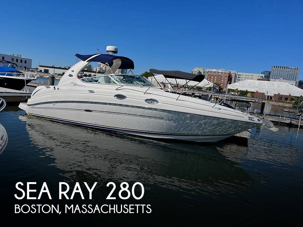 2001 Sea Ray 280 Sundancer in boston MA