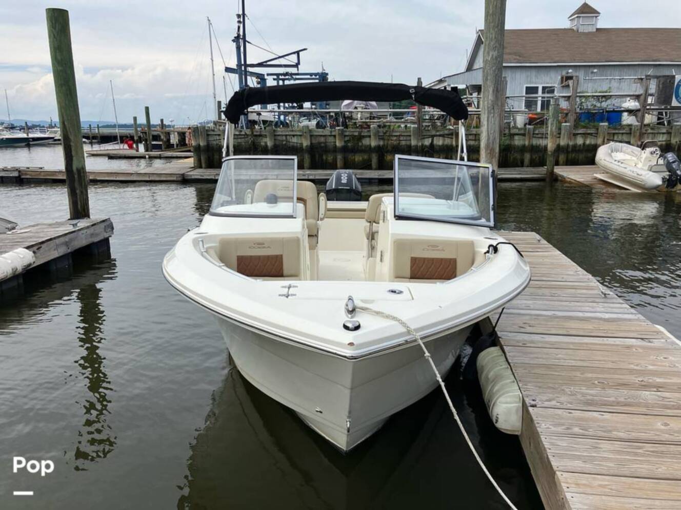 A photo of this 2024 Cobia 220 DC