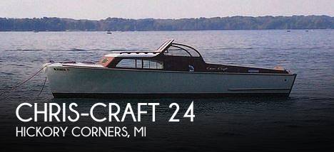 1953 Chris-Craft 24 Express Cruiser in hickory corners MI