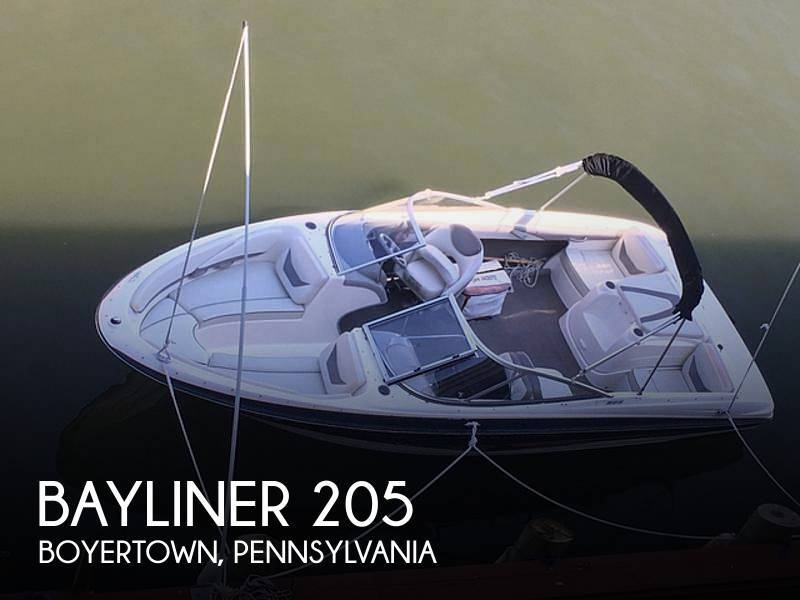 2007 Bayliner 205 Bowrider VR6 OUTBOARD in boyertown PA