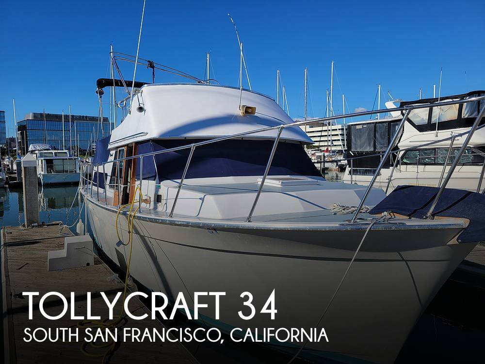 1981 Tollycraft 34 Tri-Cabin in south san francisco CA