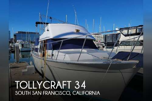 1981 Tollycraft 34 Tri-Cabin in south san francisco CA