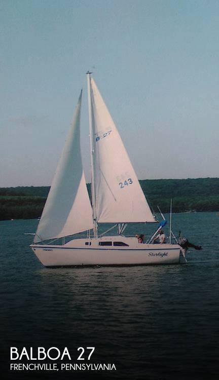 1980 Balboa 27 8.2 in frenchville PA