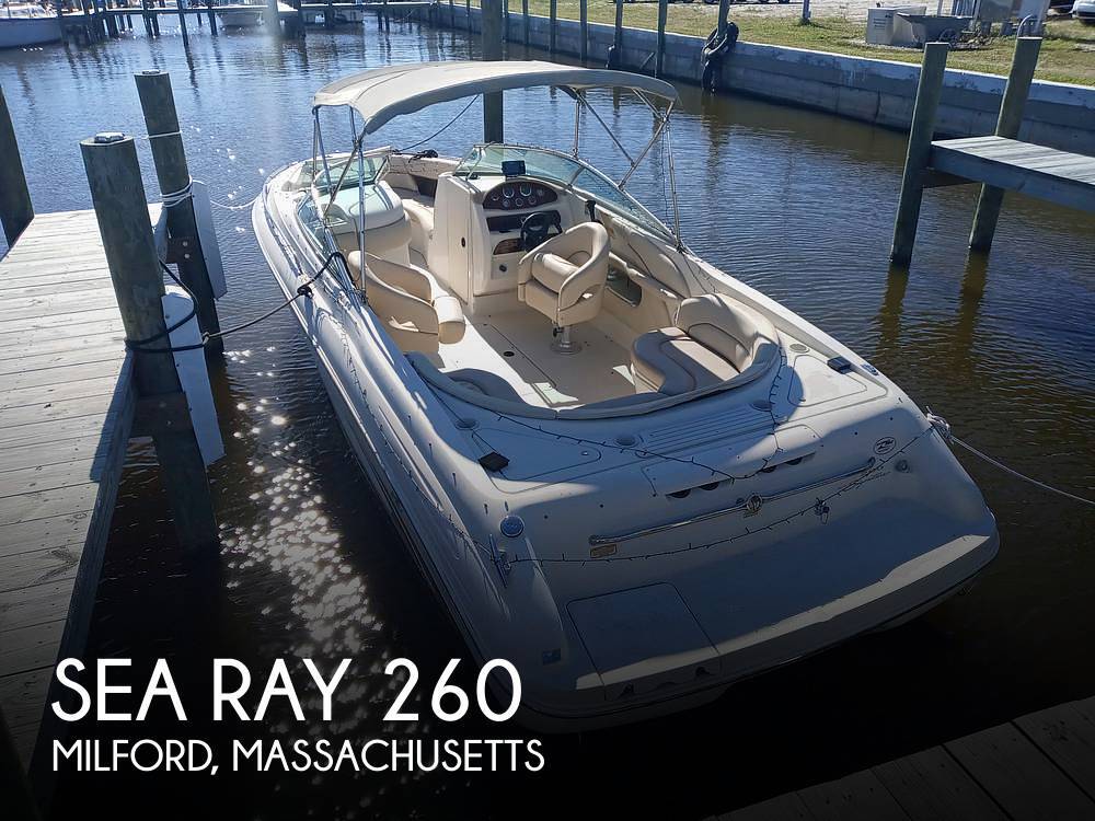 2001 Sea Ray 260 Signature in milford MA
