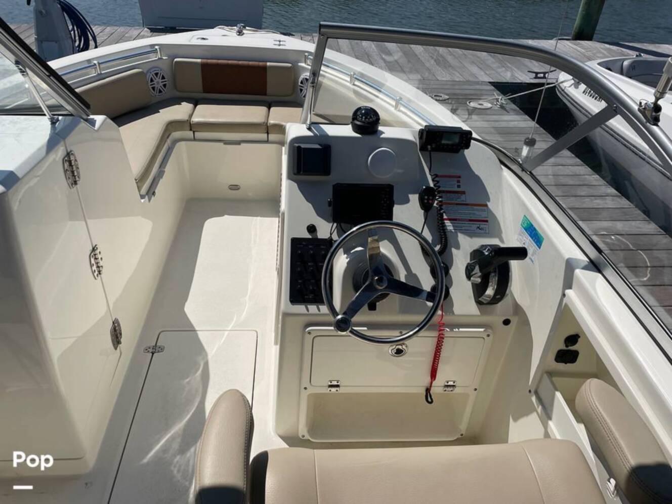 A photo of this 2024 Cobia 220 DC