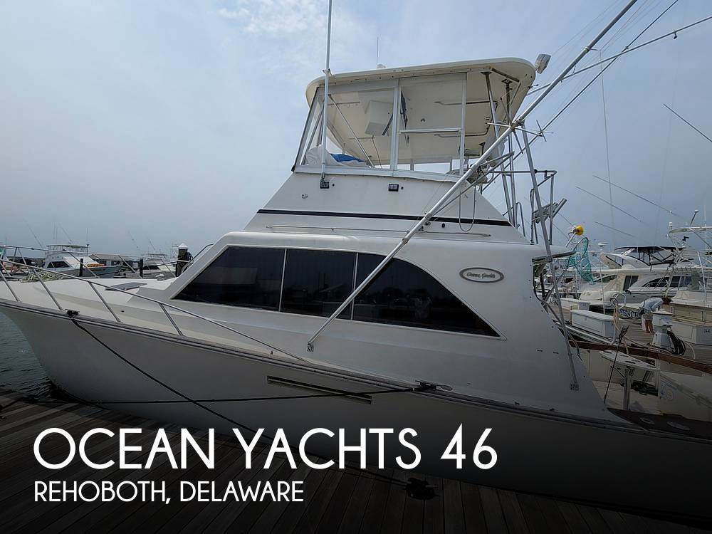 1984 Ocean Yachts 46 Super Sport in rehoboth DE
