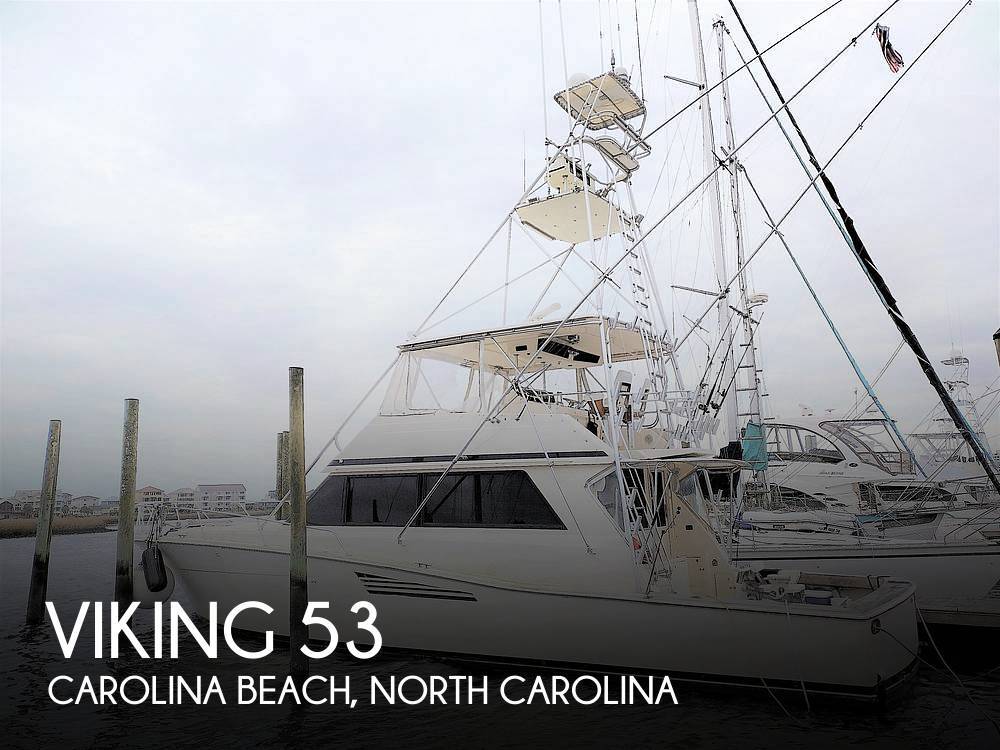 1990 Viking 53 Sport Fisherman in carolina beach NC