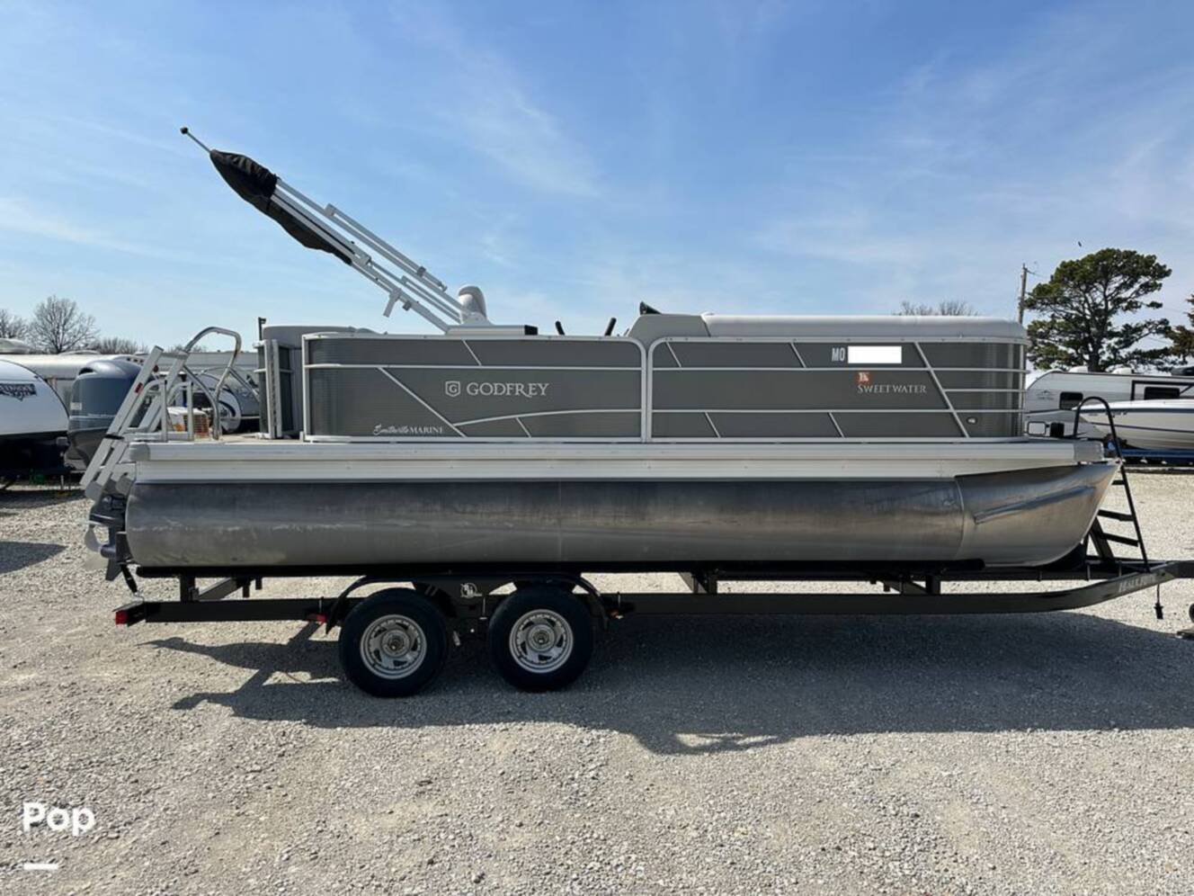 A photo of this 2023 Godfrey Pontoon Sweetwater 2186C
