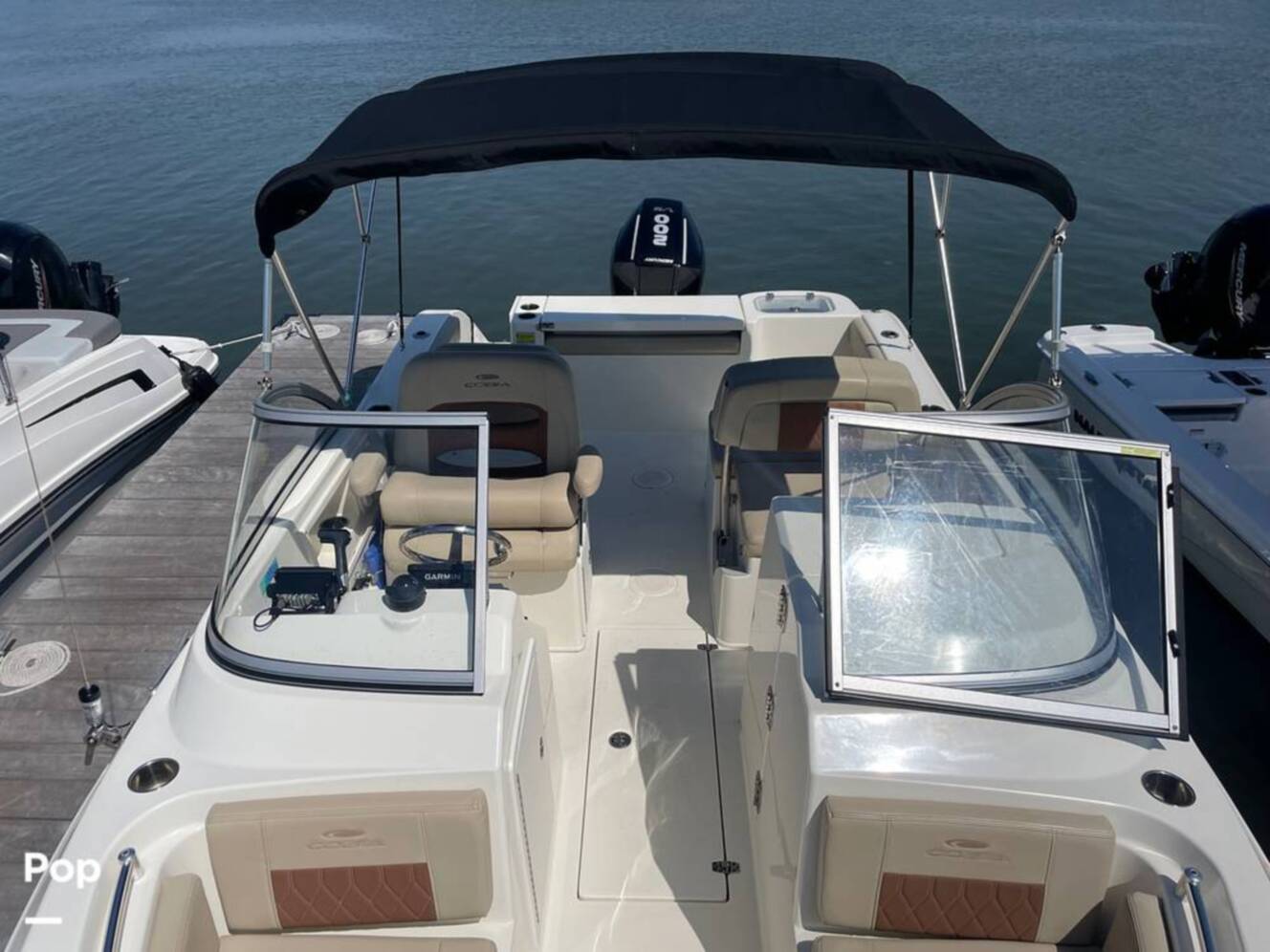 A photo of this 2024 Cobia 220 DC