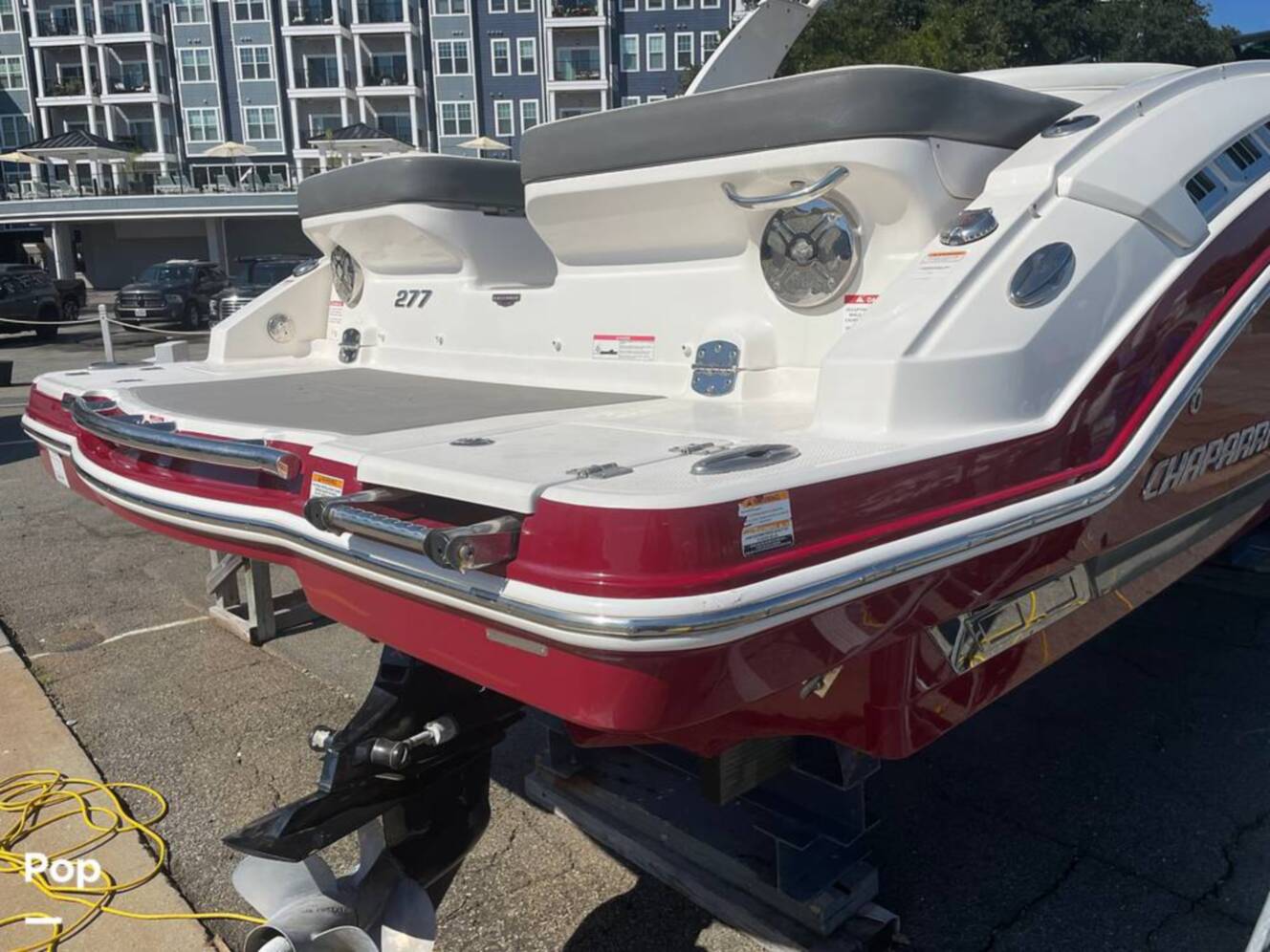 A photo of this 2016 Chaparral 277SSX
