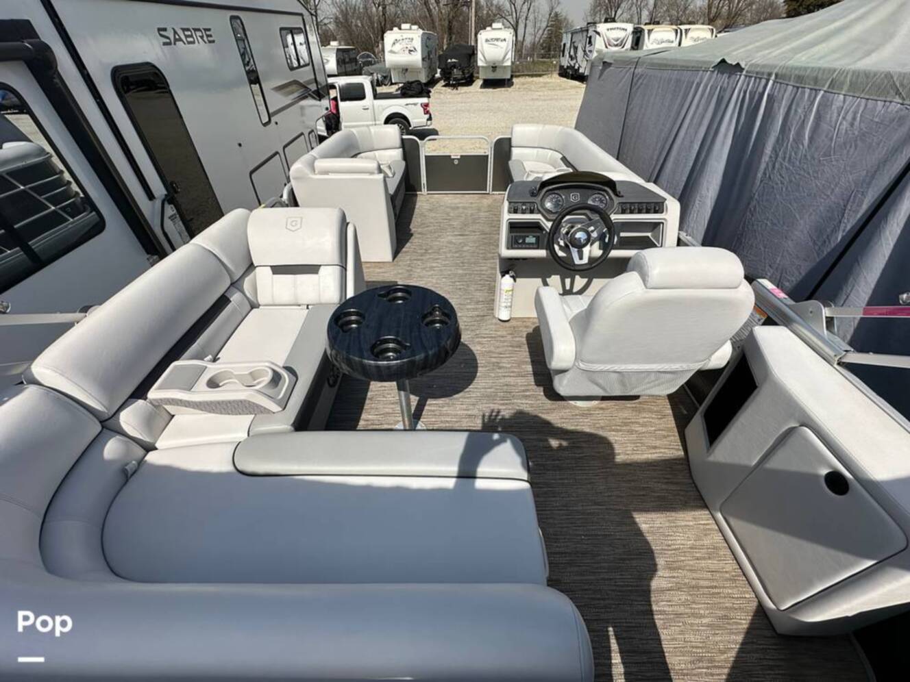 A photo of this 2023 Godfrey Pontoon Sweetwater 2186C