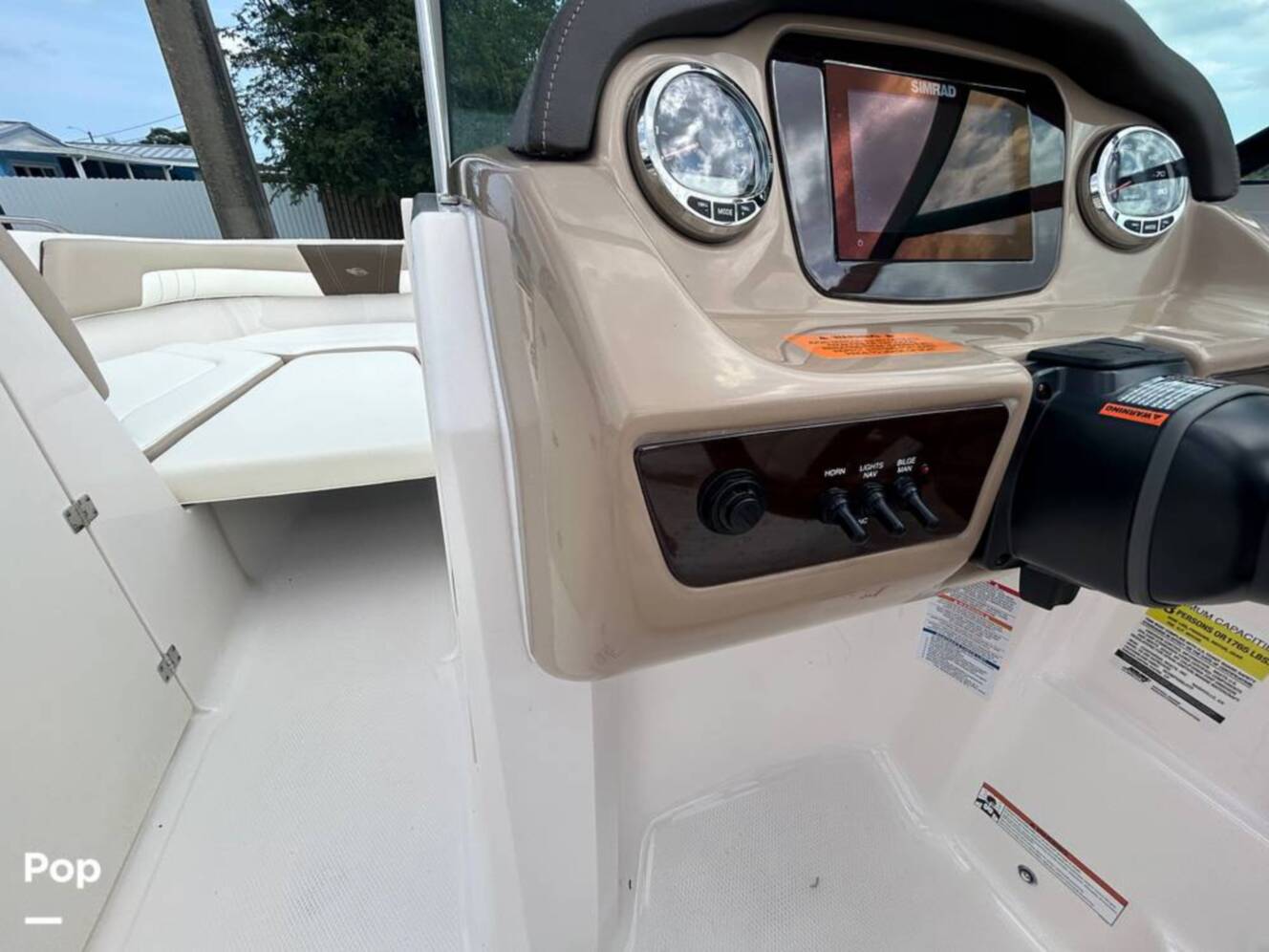A photo of this 2022 Chaparral 23 SSi OB