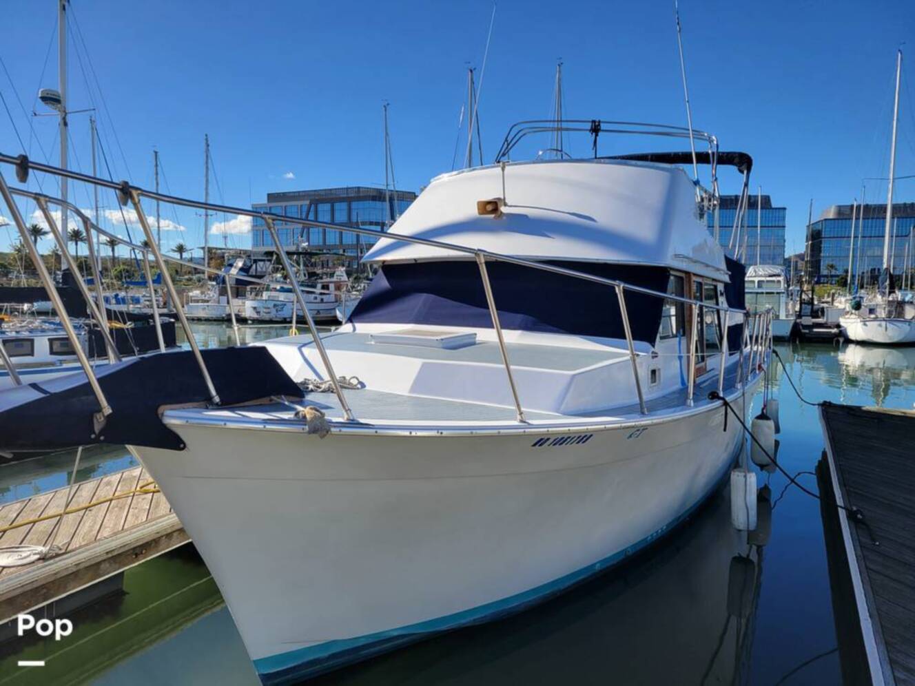 A photo of this 1981 Tollycraft 34 Tri-Cabin