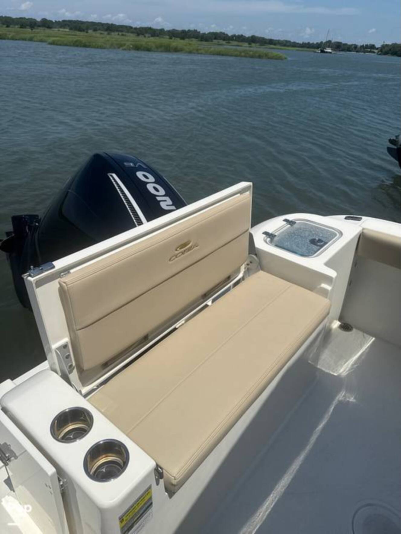 A photo of this 2024 Cobia 220 DC