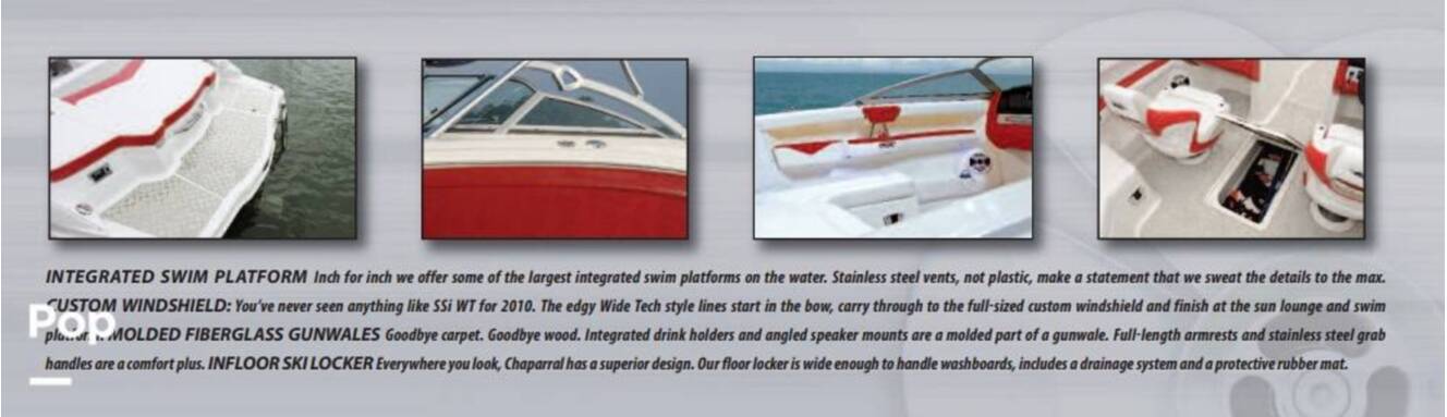 A photo of this 2010 Chaparral 216 SSi