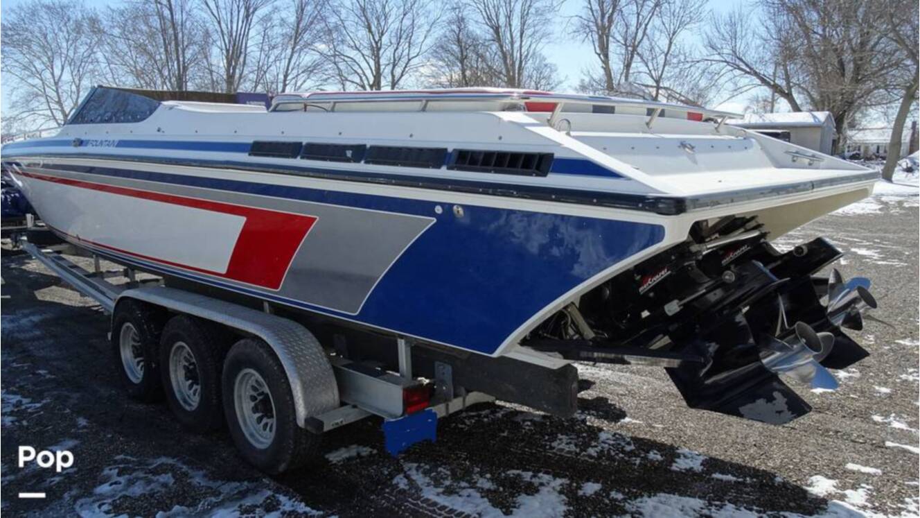 A photo of this 1989 Fountain Fever 38