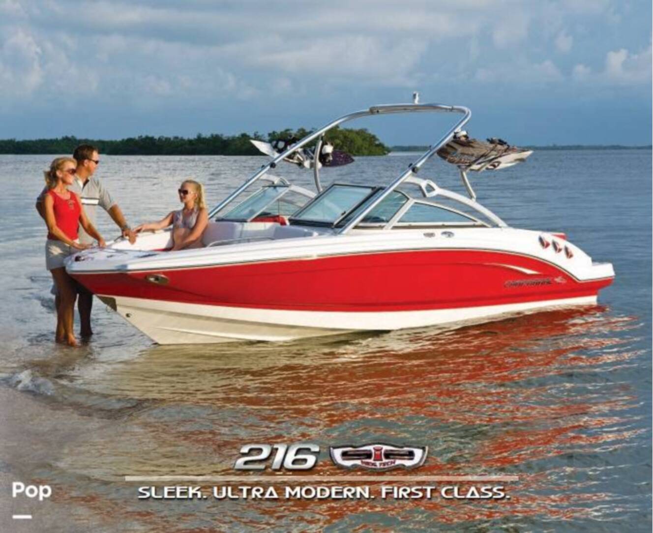 A photo of this 2010 Chaparral 216 SSi
