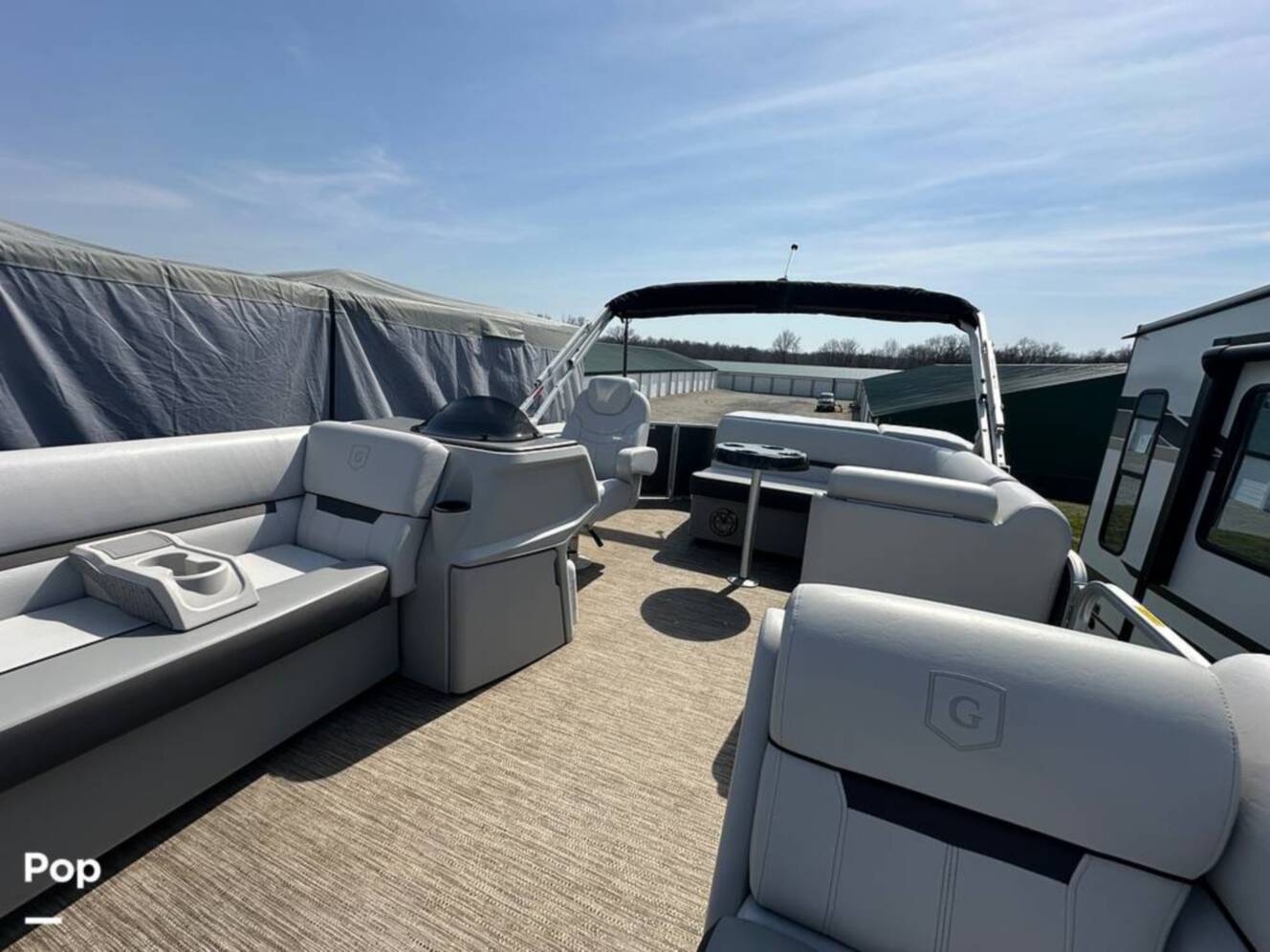 A photo of this 2023 Godfrey Pontoon Sweetwater 2186C