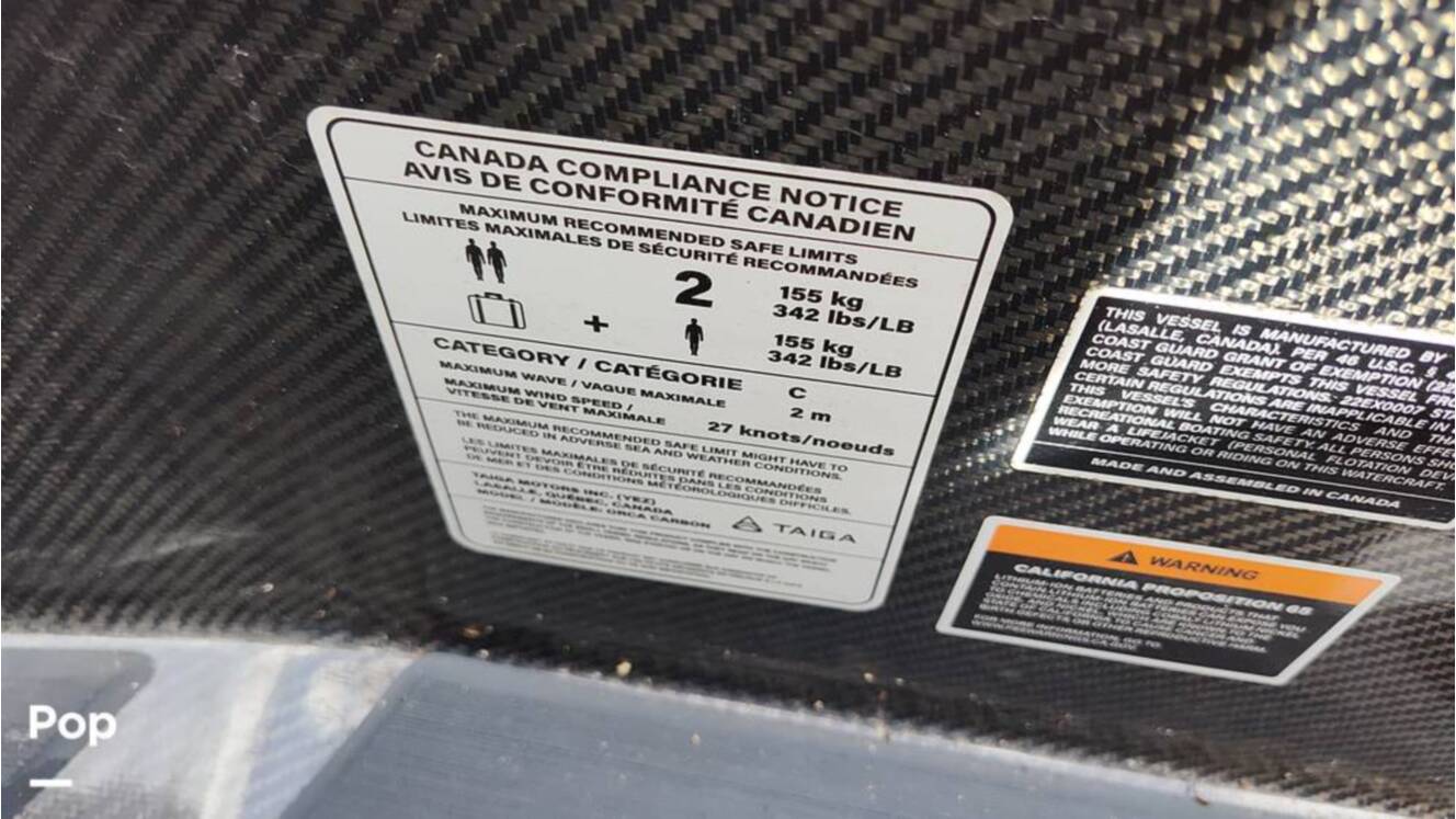 A photo of this 2022 Taiga Motors Orca Carbon