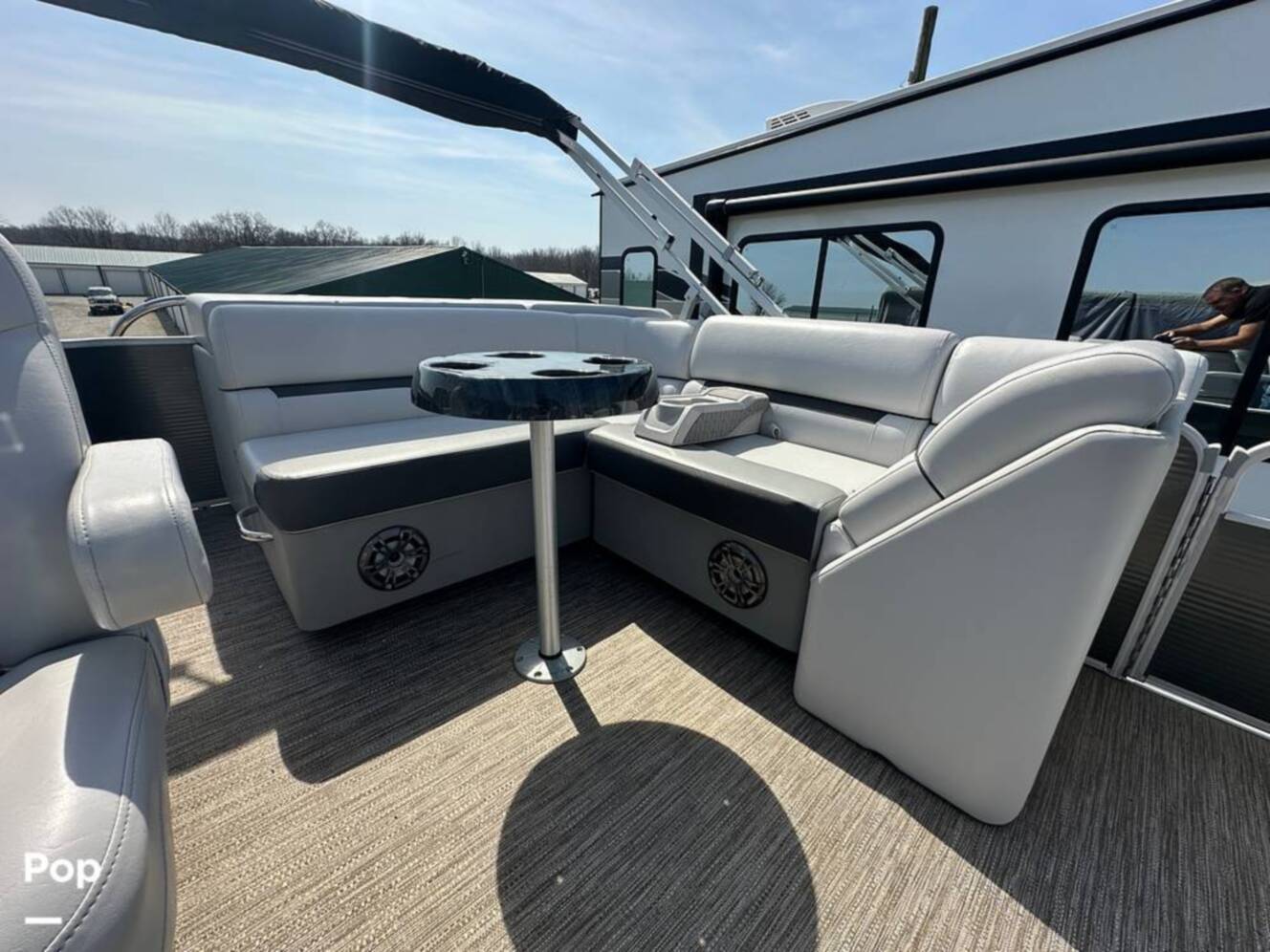 A photo of this 2023 Godfrey Pontoon Sweetwater 2186C