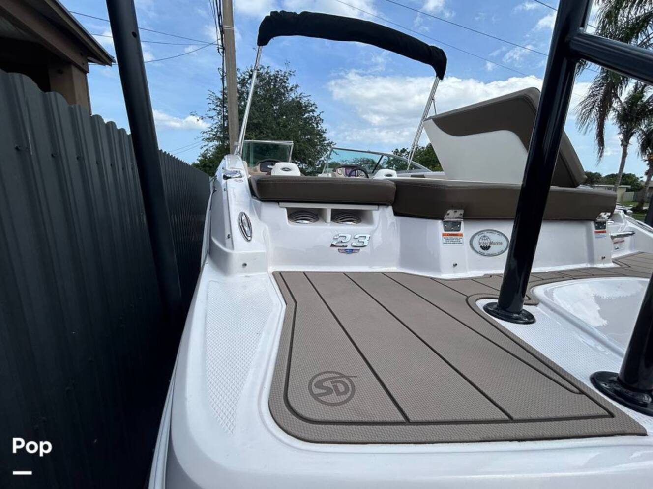 A photo of this 2022 Chaparral 23 SSi OB
