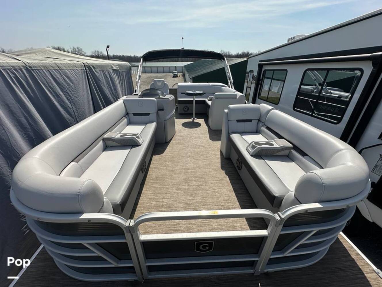 A photo of this 2023 Godfrey Pontoon Sweetwater 2186C