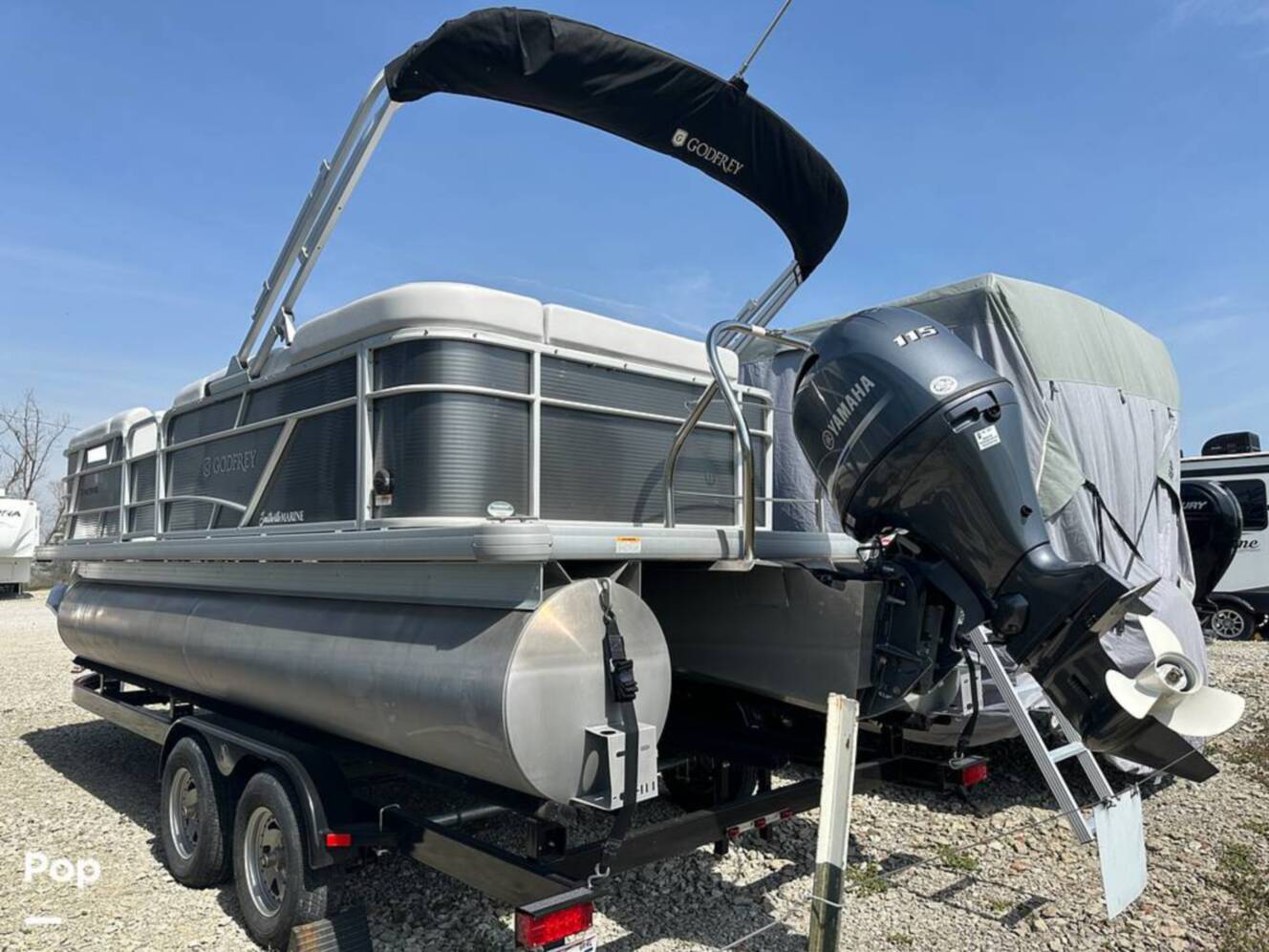 A photo of this 2023 Godfrey Pontoon Sweetwater 2186C