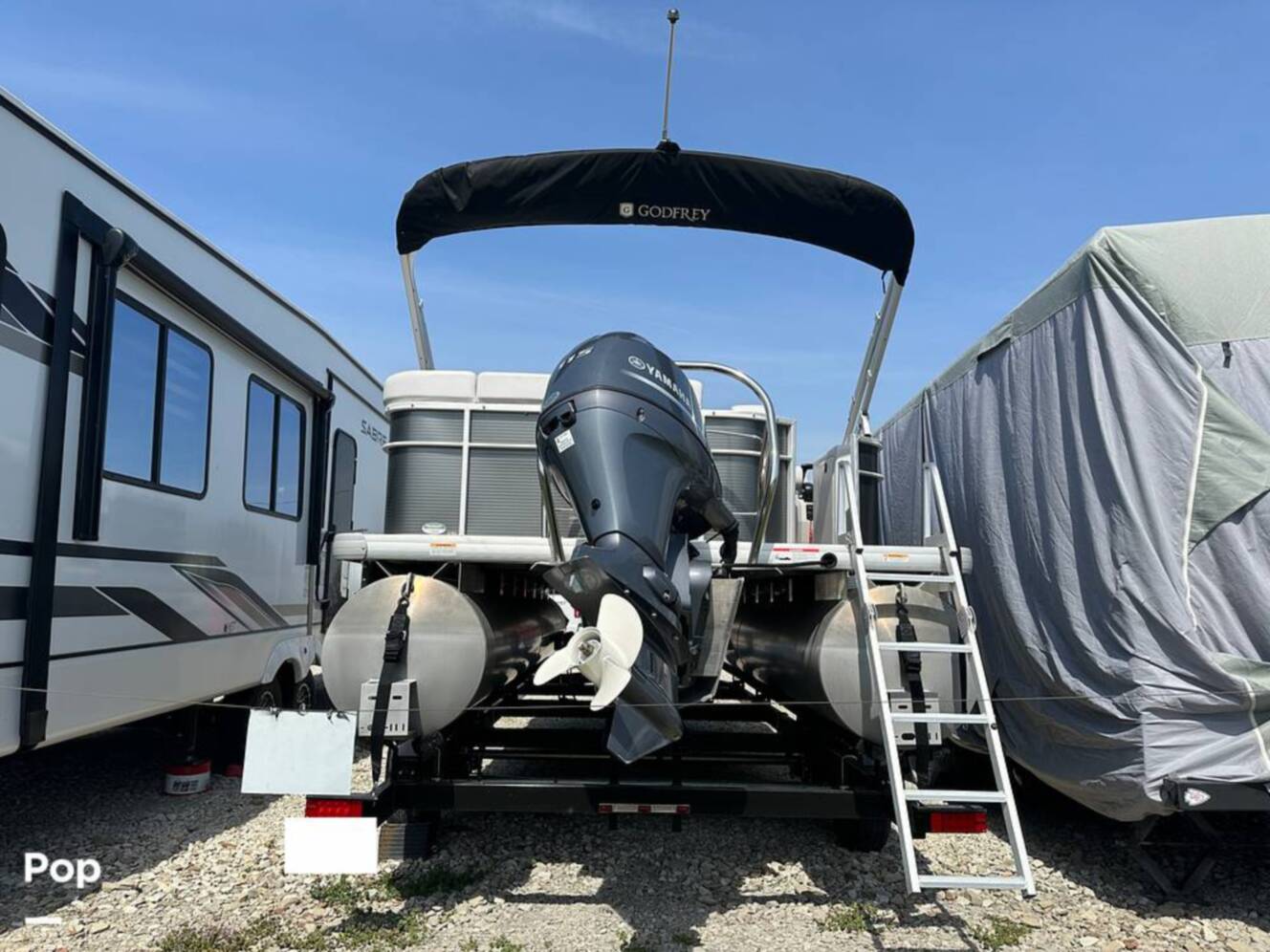 A photo of this 2023 Godfrey Pontoon Sweetwater 2186C