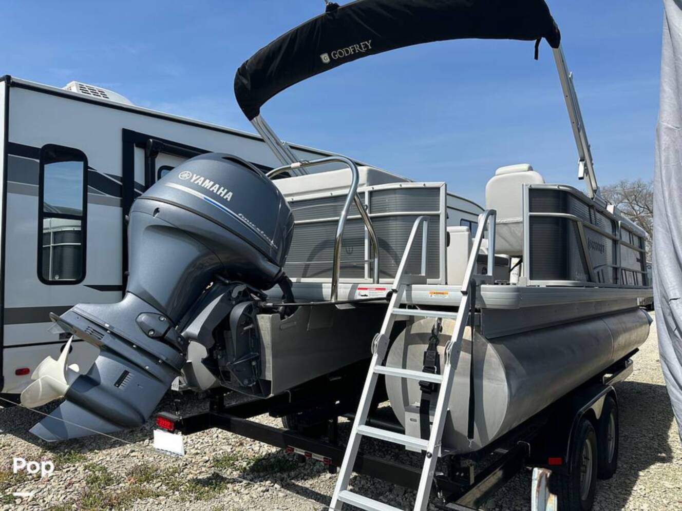 A photo of this 2023 Godfrey Pontoon Sweetwater 2186C