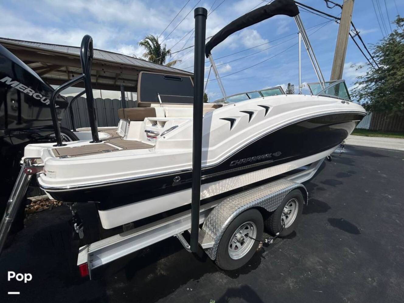 A photo of this 2022 Chaparral 23 SSi OB