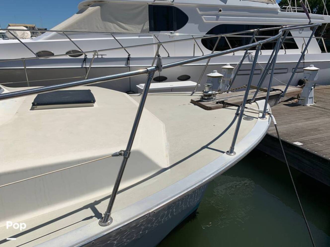 A photo of this 1981 Tollycraft 34 Tri-Cabin